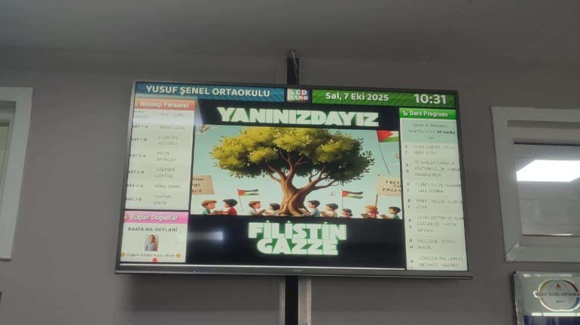 Filistin Farkındalık Etkinlikleri